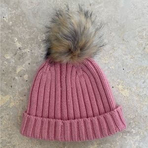 J CREW Pink Beanie